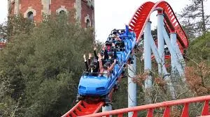 Tibidabo Amusement Park Barcelona with Ferris wheel, Avió ride and panoramic skyline views from Mount Tibidabo
