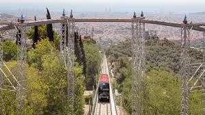 Manchón Tibidabo Barcelona travel infographic showing attractions, panoramic city views, transport tips, hidden gems, and local experiences in 2026.