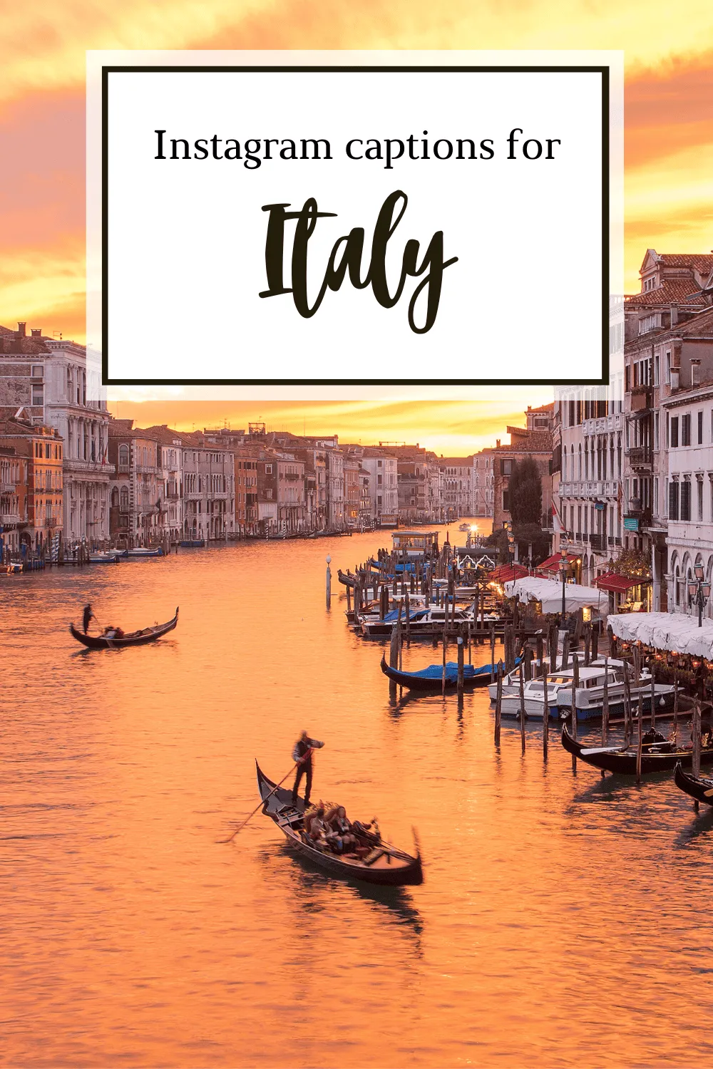 Planning an unforgettable trip to Italy or sharing memories from Rome, Venice, Florence, Milan, Tuscany, or the Amalfi Coast? The perfect caption can make your Instagram post even more engaging. In this collection, you'll discover over 401 original Italy captions for Instagram, including funny, romantic, aesthetic, short, travel, food, and destination-specific captions. Whether you're posting a selfie by the Colosseum, a gondola ride in Venice, a plate of authentic pasta, or a breathtaking Tuscan sunset, these captions are designed to boost engagement and help your photos stand out. Explore creative caption ideas, trending hashtags, Italian phrases, and social media tips to make every Italy post unforgettable.