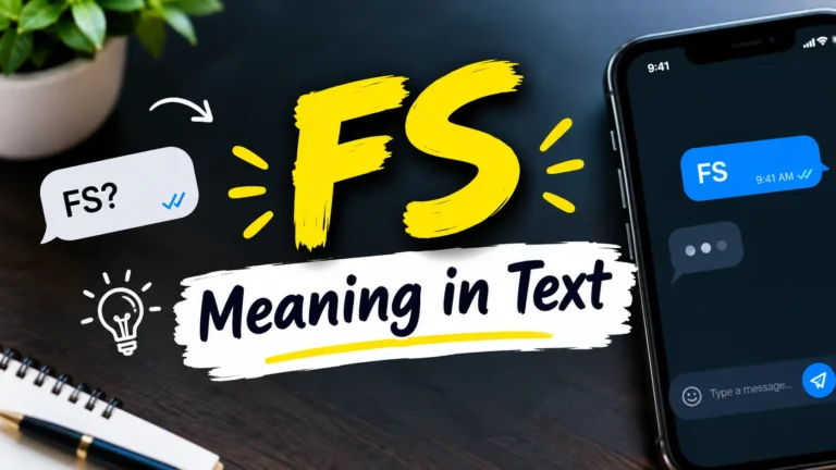 FS Meaning in Text