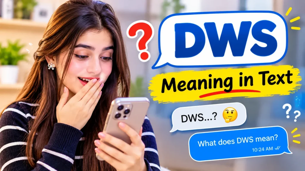 DWS meaning in text