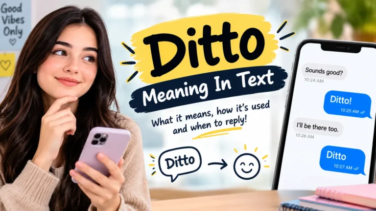 Ditto Meaning In Text