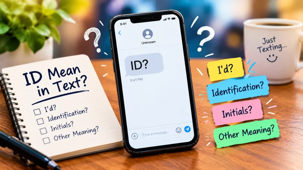 ID Mean in Text