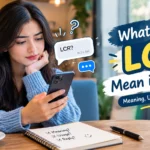 LCR meaning in texting