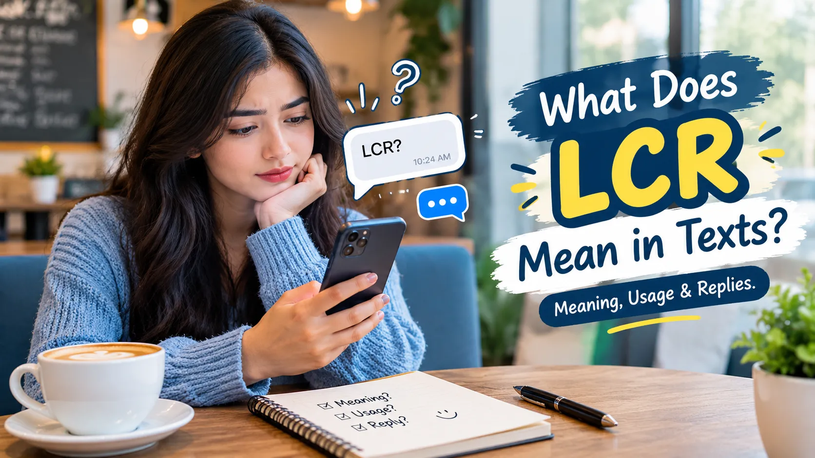 LCR meaning in texting