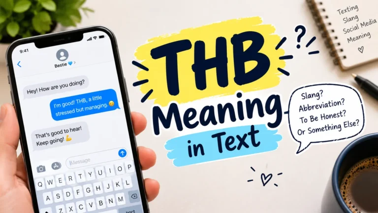 THB Meaning in Text