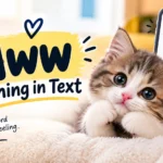 Aww Meaning in Text