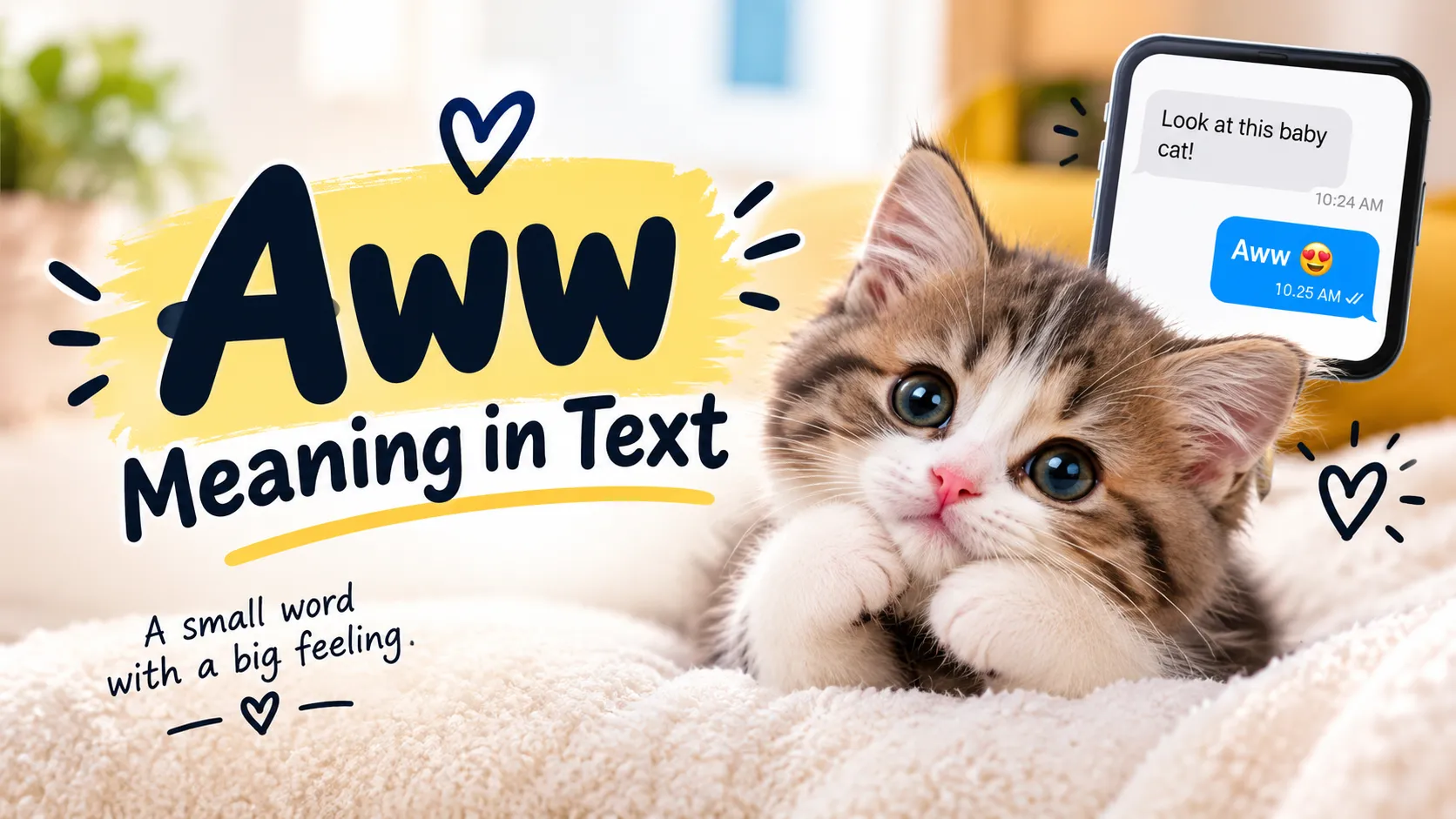 Aww Meaning in Text