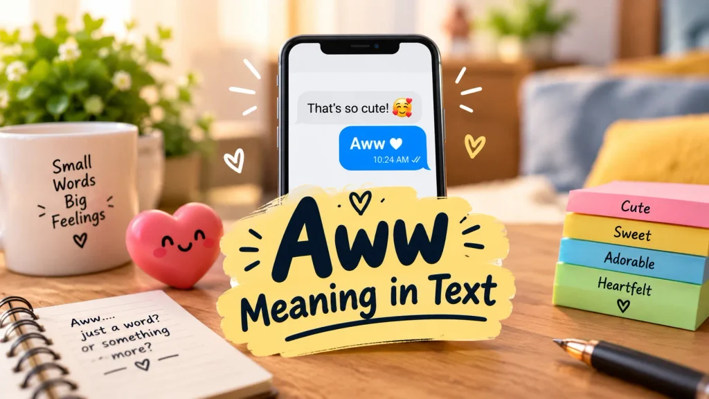 Aww Meaning in Text