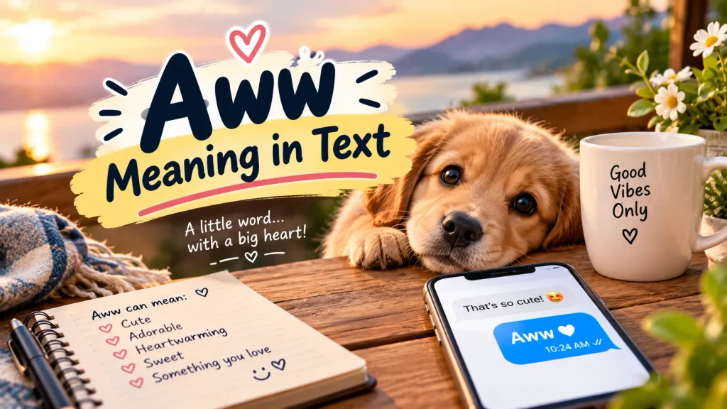 Aww Meaning in Text